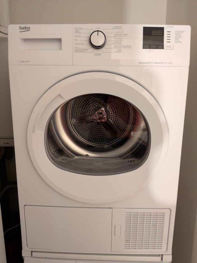 Beko Droger, Ophalen, 6 tot 8 kg, Gebruikt, Minder dan 85 cm