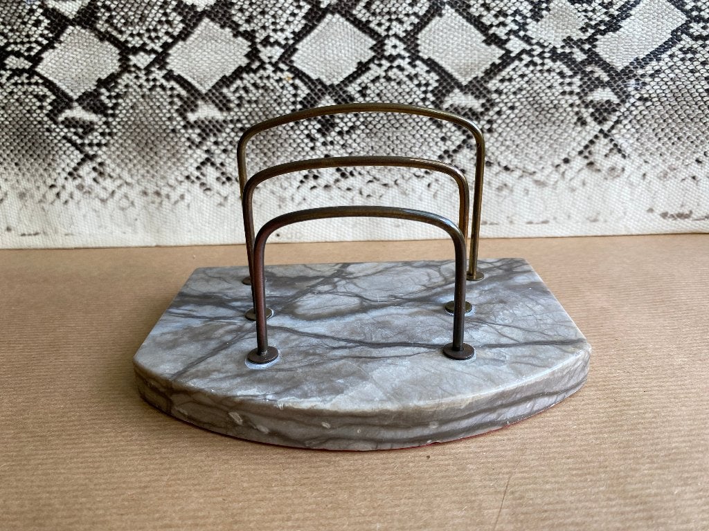 Art deco brievenstandaard brievenhouder bureau organizer, Ophalen of Verzenden