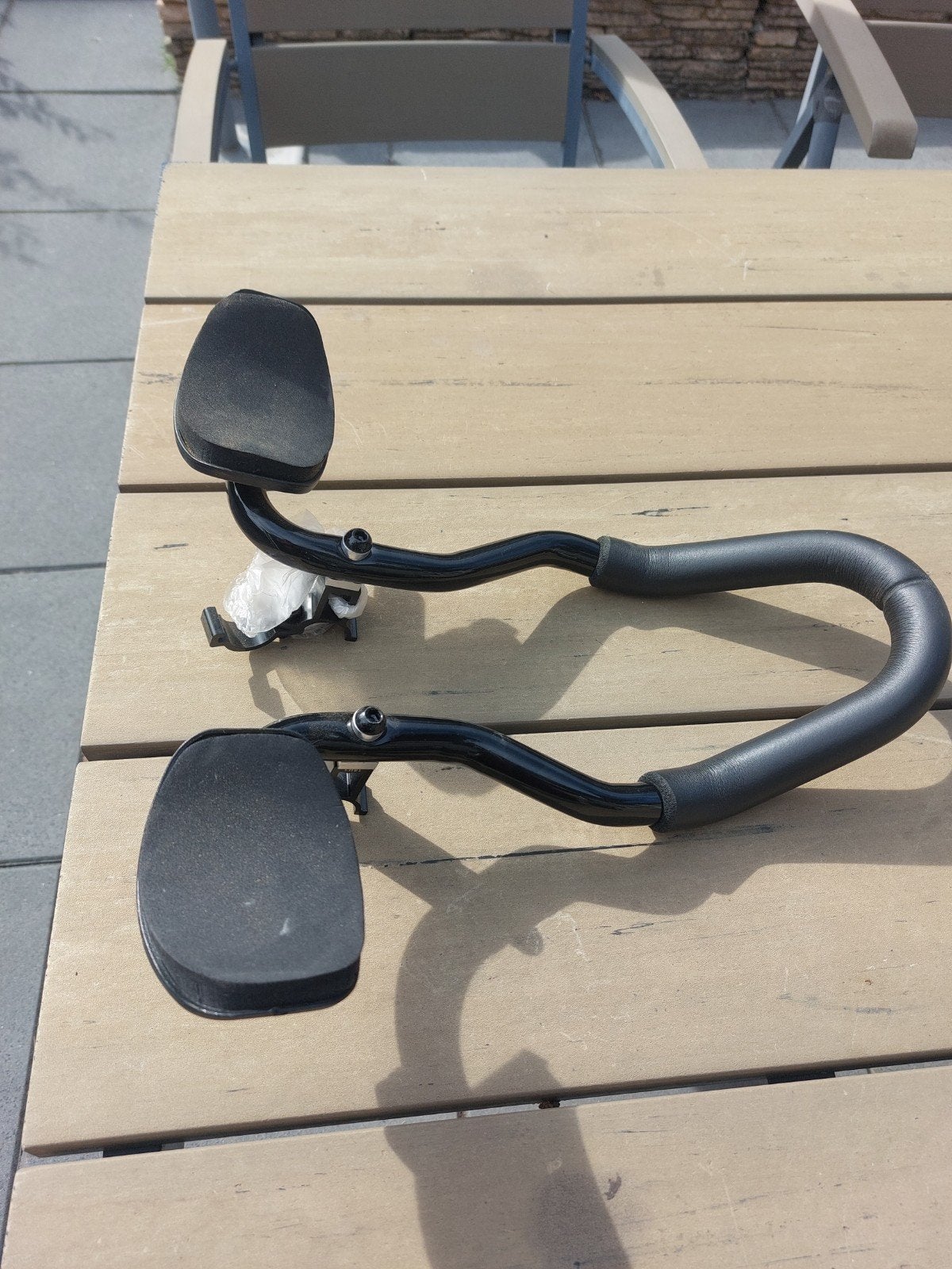 Ossekopstuur voor racefiets of triatlonfiets, Ophalen of Verzenden, Gebruikt, Racefiets, Stuur