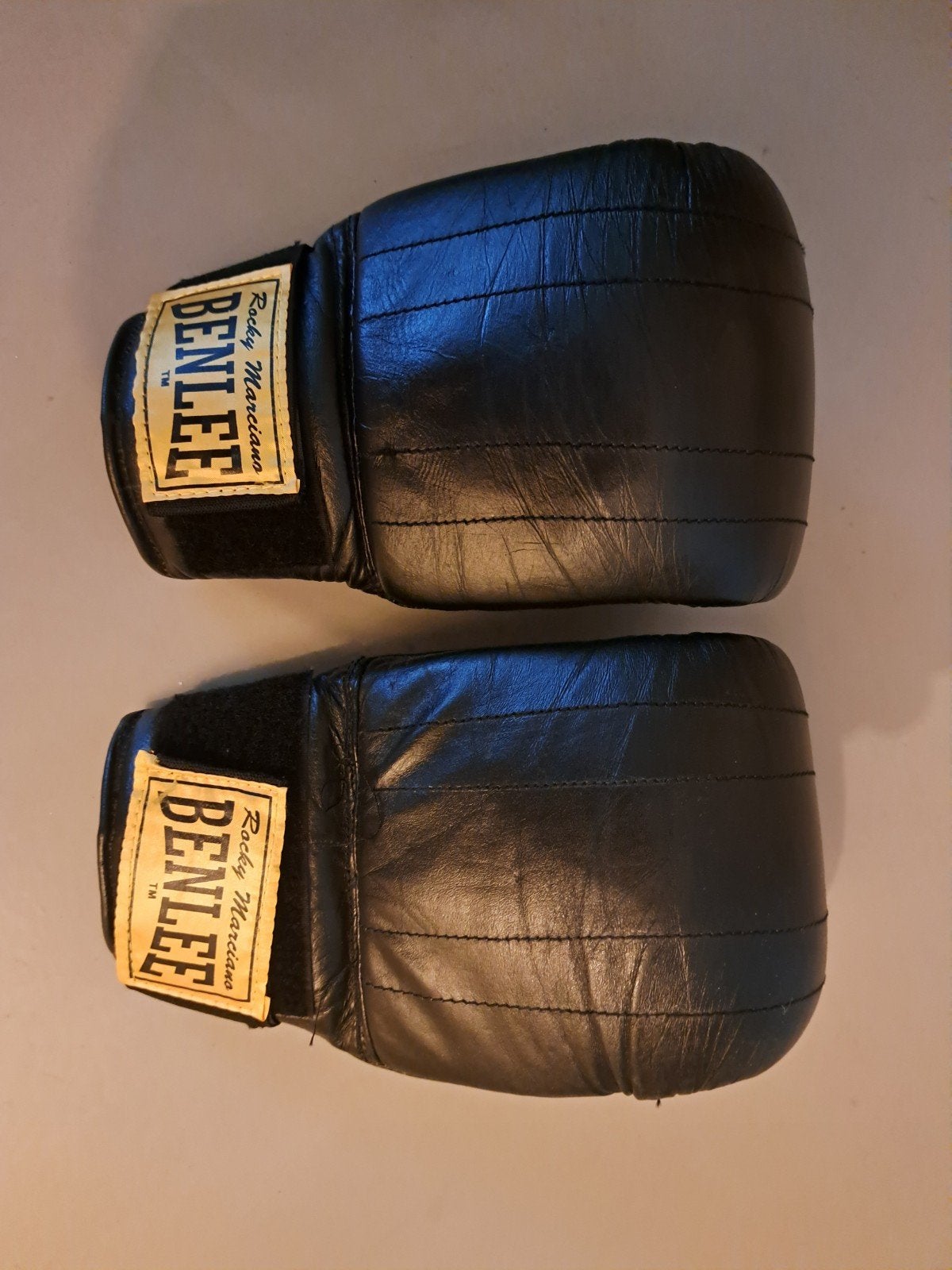Benlee Rocky Marciano Bokshandschoenen - Zwart, Sport en Fitness, Ophalen of Verzenden, Gebruikt, Bokshandschoenen