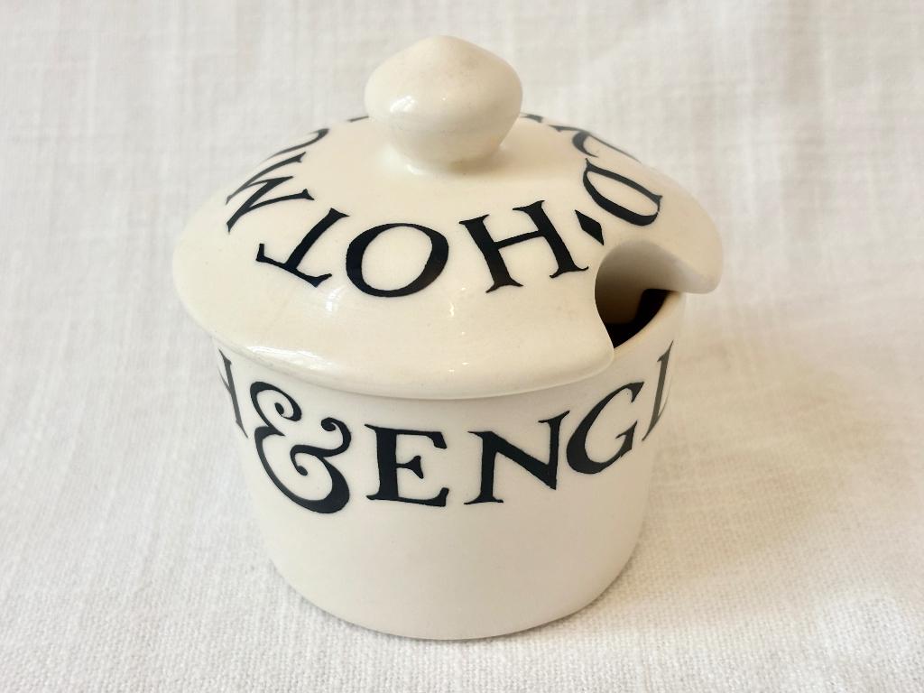 Emma Bridgewater - Toast & Marmalade - Mustard pot, Huis en Inrichting, Keuken | Servies, Verzenden, Overige typen, Zo goed als nieuw