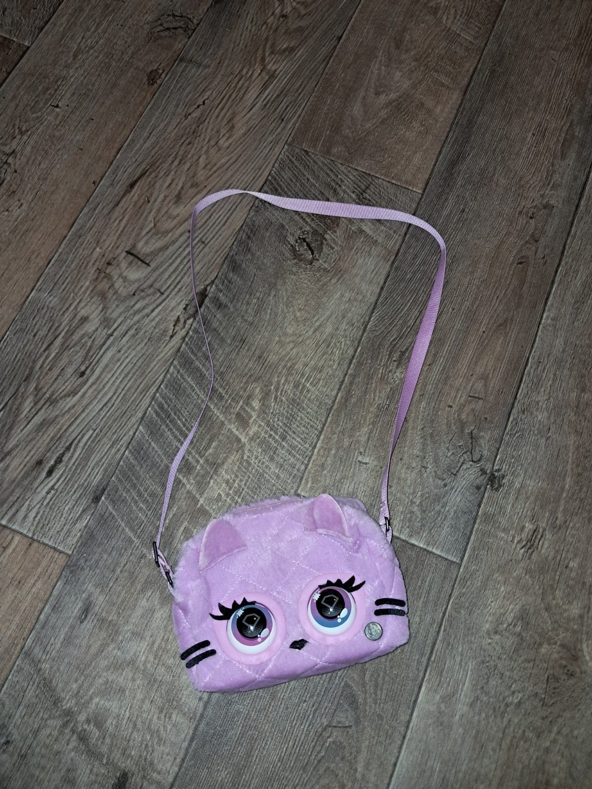 Interactieve Purse Pets tasje - Paarse Kat, Ophalen of Verzenden, Zo goed als nieuw, Meisje
