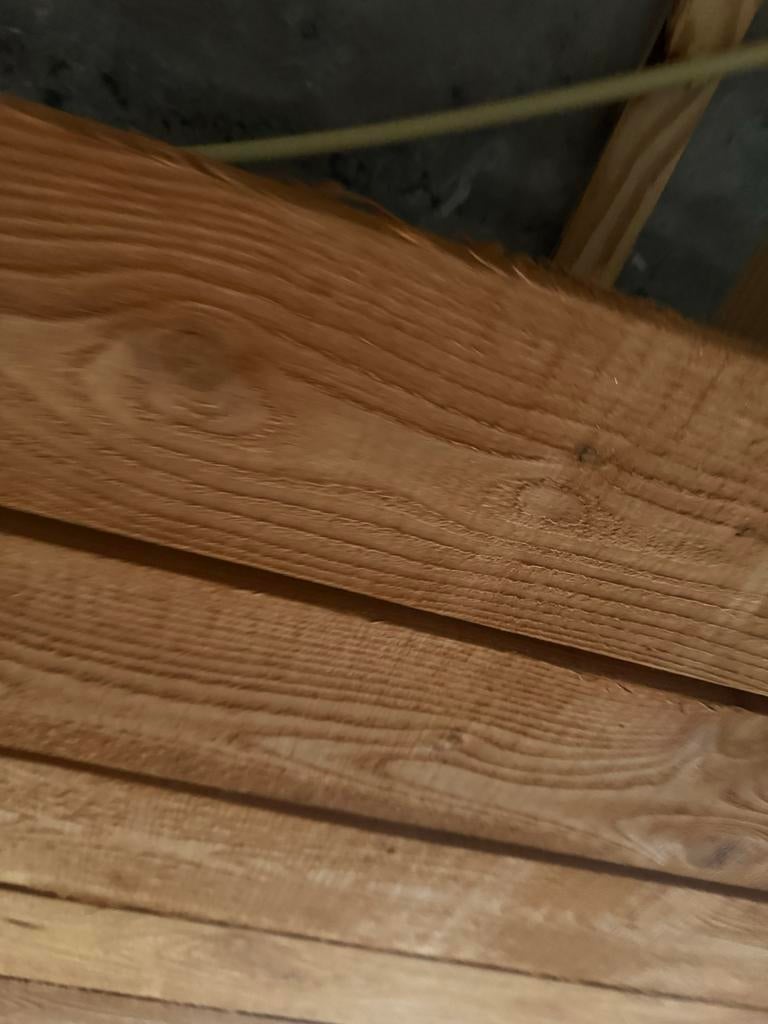 Grote partij gebruikte douglas planken 22x200mm - Rijssen, Ophalen, Gebruikt, Minder dan 25 mm, 200 tot 250 cm
