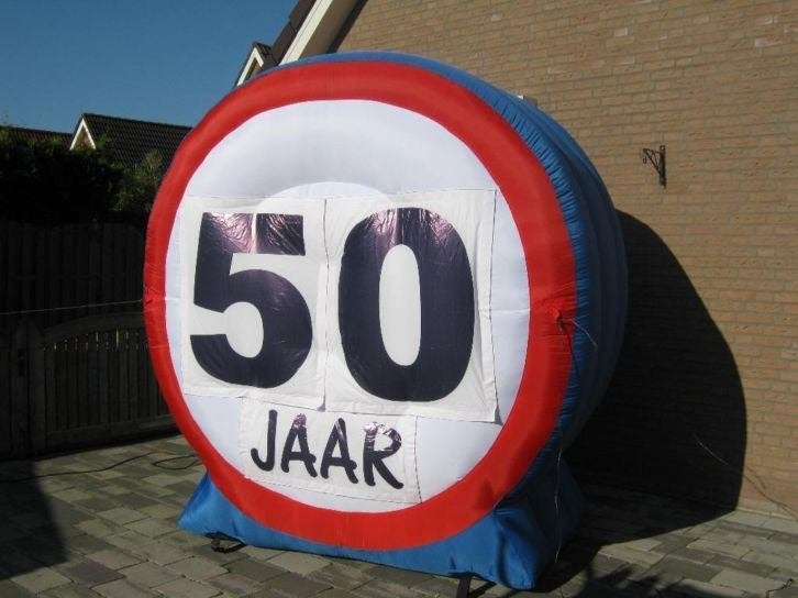 Leeftijdenbord voor abraham te huur, Ophalen, Zo goed als nieuw, Abraham of Sarah