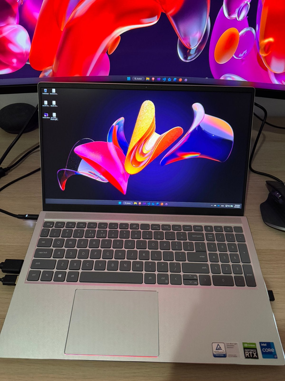 Dell Inspiron 157510-17/RTX3050 Ti/40GB RAM/512GB SSD, Ophalen of Verzenden, 15 inch, SSD