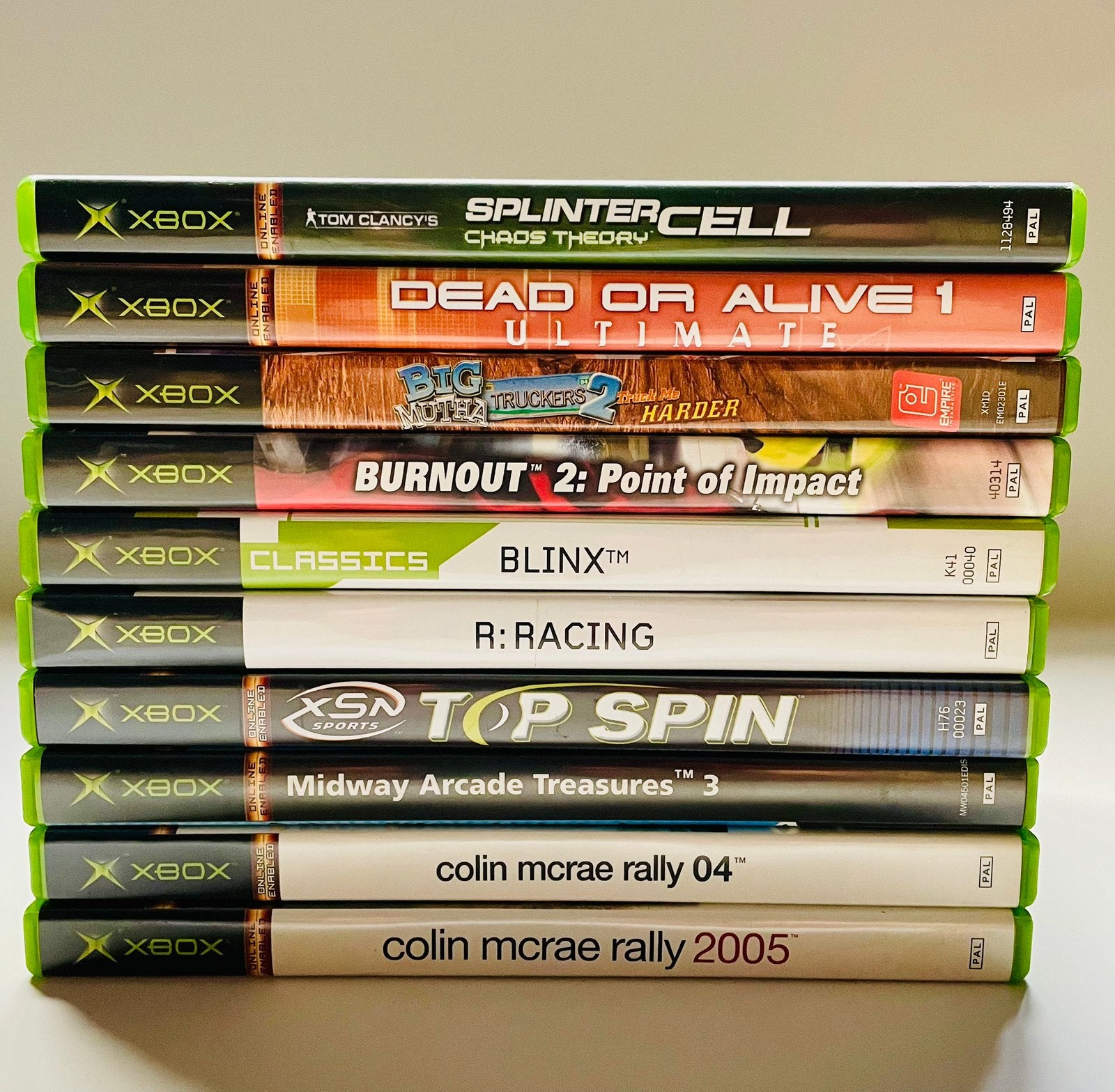 10 originele Xbox – Blinx, Burnout 2, Dead or Alive Ultimate, Spelcomputers en Games, Racen en Vliegen, Ophalen of Verzenden, Zo goed als nieuw