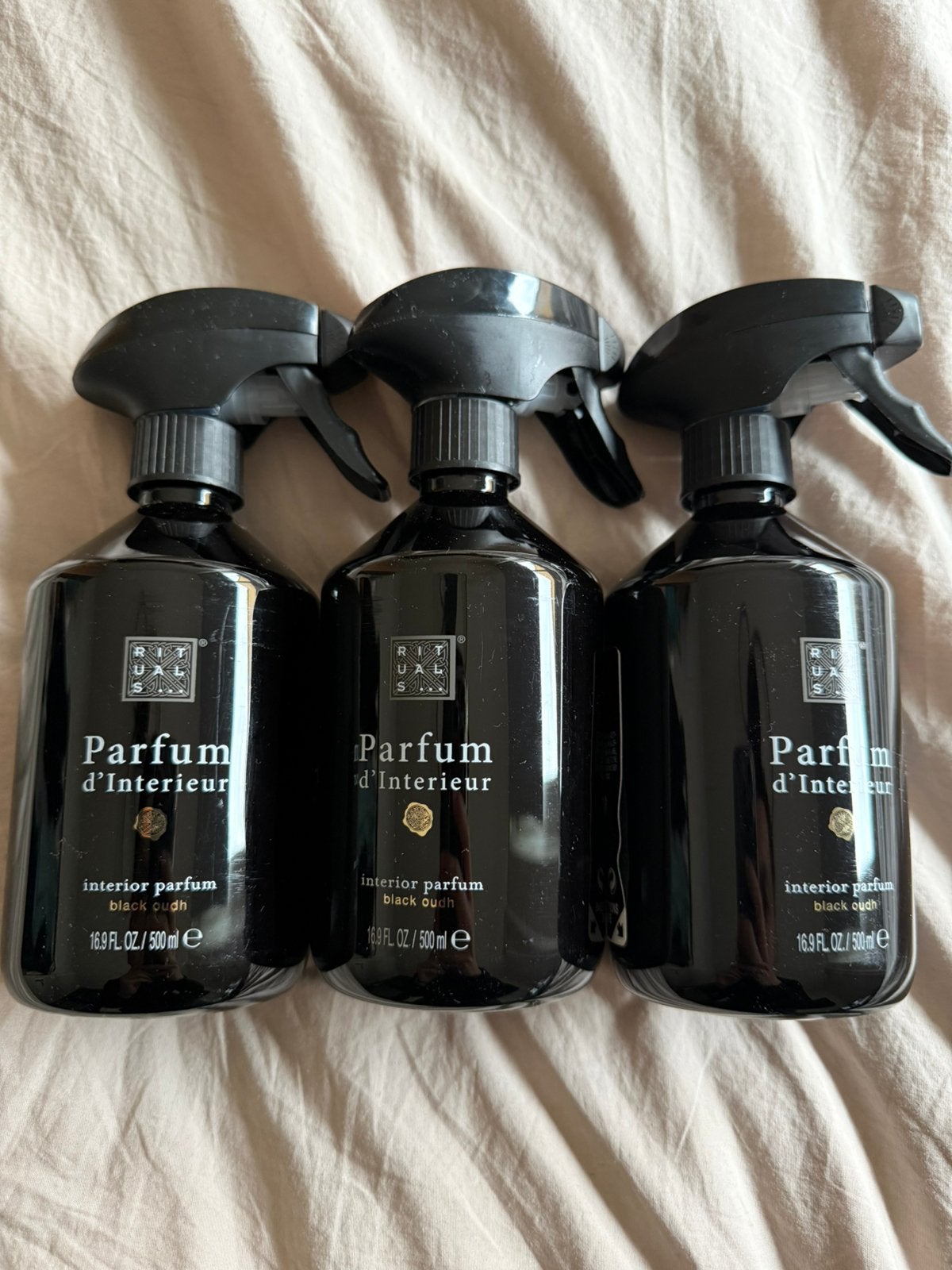 Rituals Parfum d'Interieur Black Oudh - 2x 500ml, Ophalen of Verzenden, Nieuw