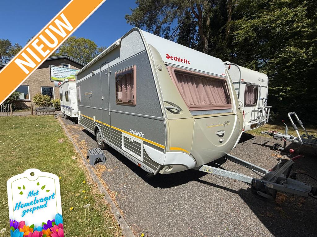 Dethleffs Camper Lifestyle 510 DB zakluifel+mover+voortent, Rondzit, Overige typen, Dethleffs, 5 tot 6 meter