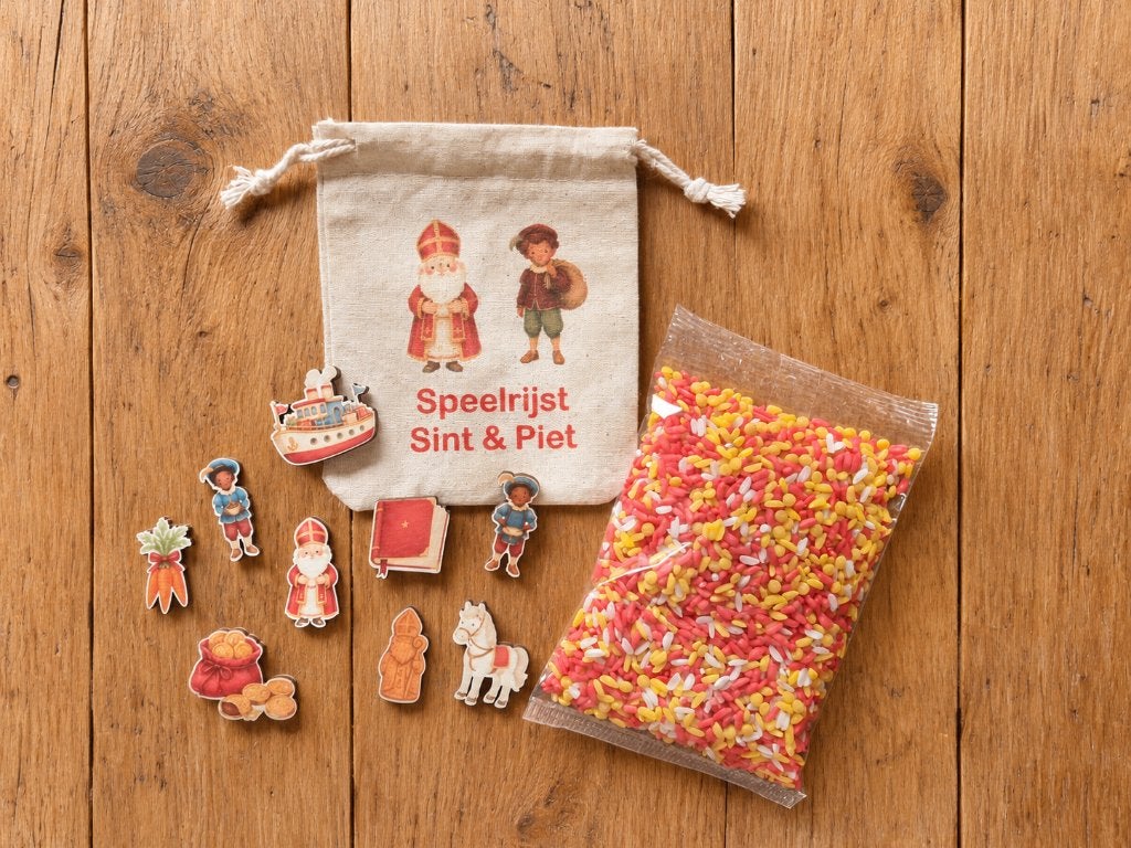 Sensory Play - Speelrijst Sinterklaas Set 1