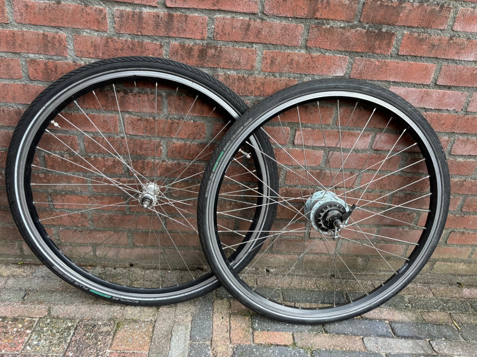 Wielset 28” nexus 8, Fietsen en Brommers, Fietsonderdelen, Ophalen, Zo goed als nieuw