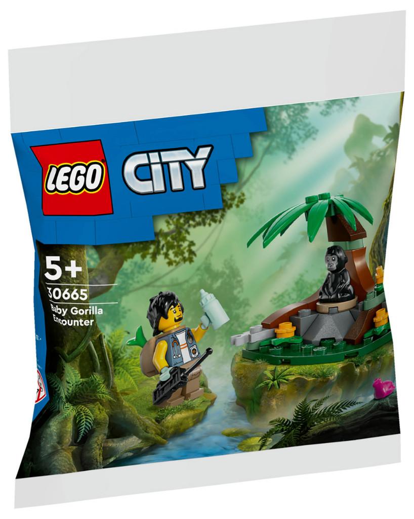 LEGO City 30665 Ontmoeting met BabyGorilla PolyBag 34 delig, Ophalen of Verzenden, Nieuw, Complete set, Lego