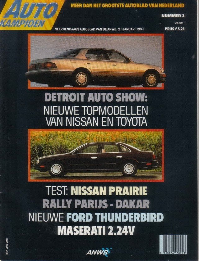 Autokampioen 2 1989 : Audi 90 Quattro 20V - Maserati 2.24 V, Boeken, Ophalen of Verzenden, Gelezen, Algemeen