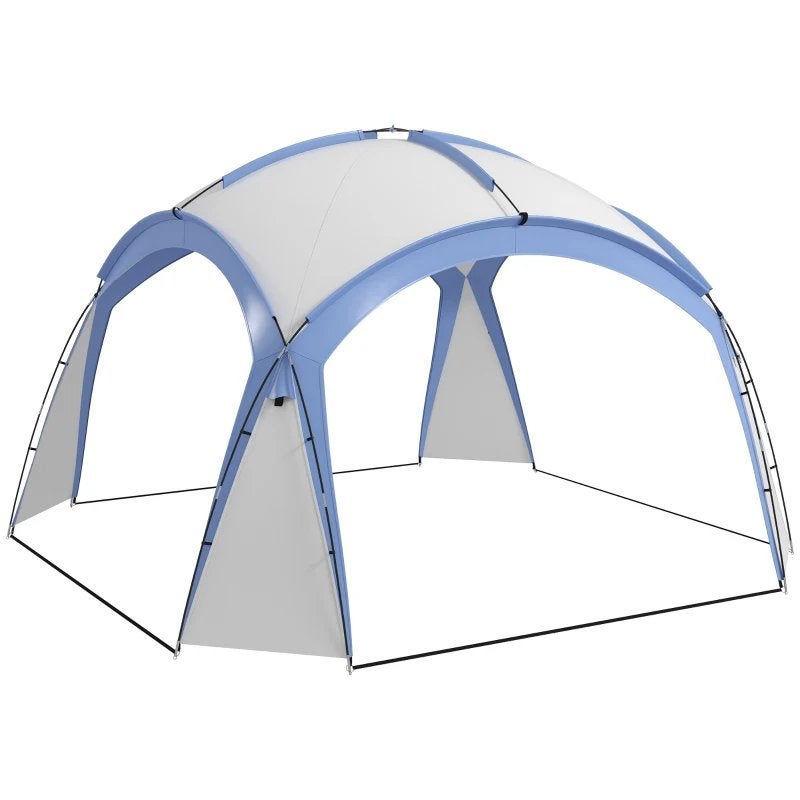 Outsunny Event Shelter paviljoen met Deur Waterafstotend, Tuin en Terras, Partytenten, Ophalen of Verzenden, Nieuw, Minder dan 5 meter