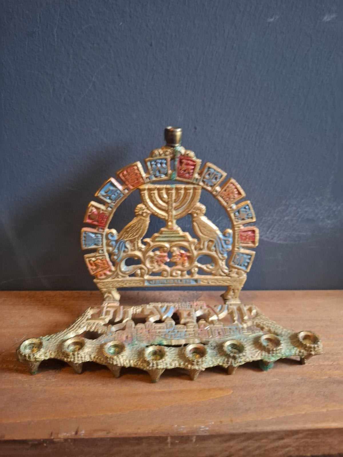 chanoekia messing, Antiek en Kunst, Ophalen of Verzenden