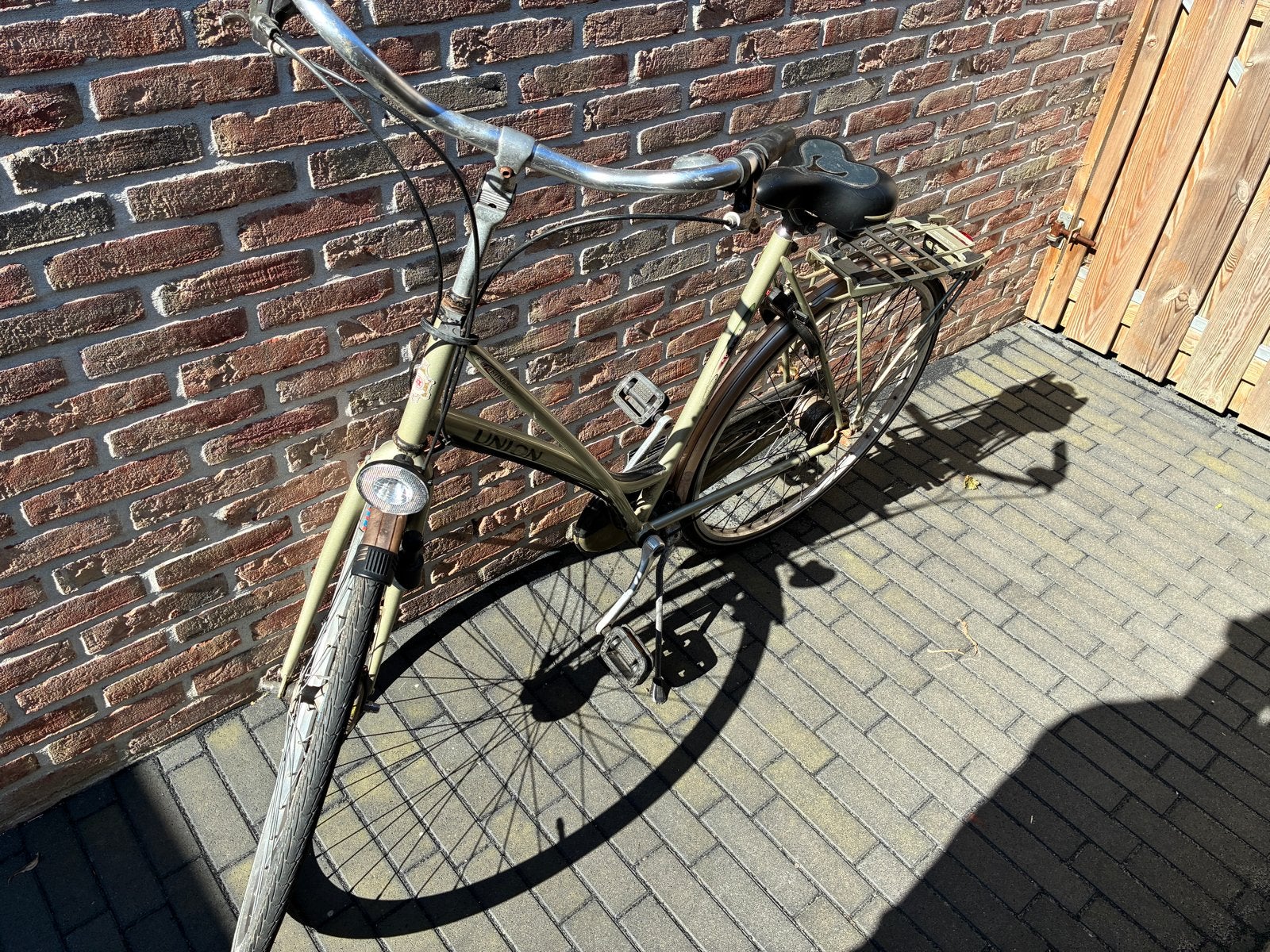 Gebruikte Union fiets, Ophalen, Terugtraprem, Gebruikt, Versnellingen