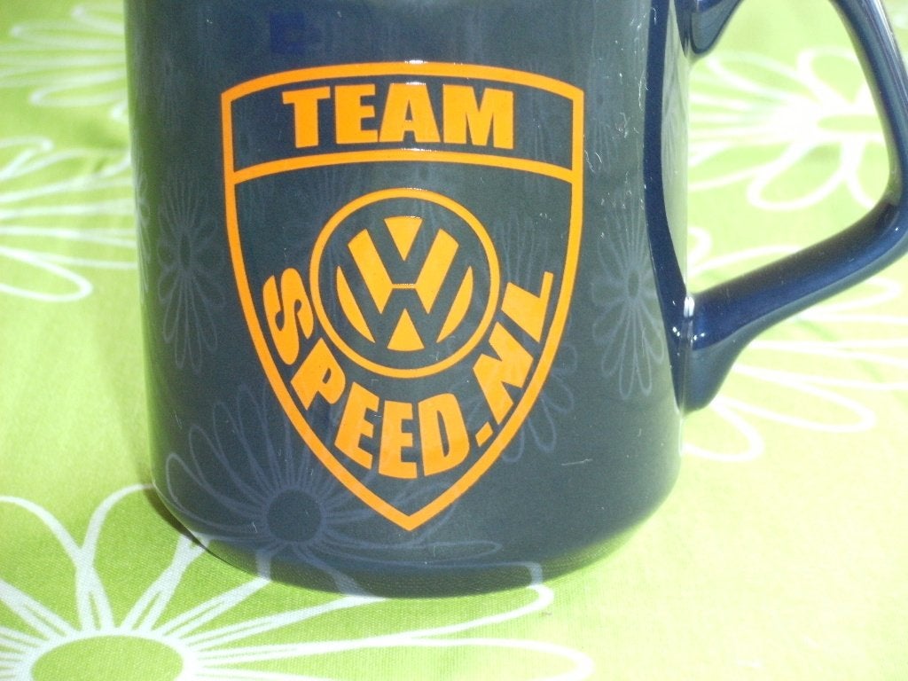Mok Volkswagen Team speed NL, Ophalen of Verzenden, Zo goed als nieuw, Auto's