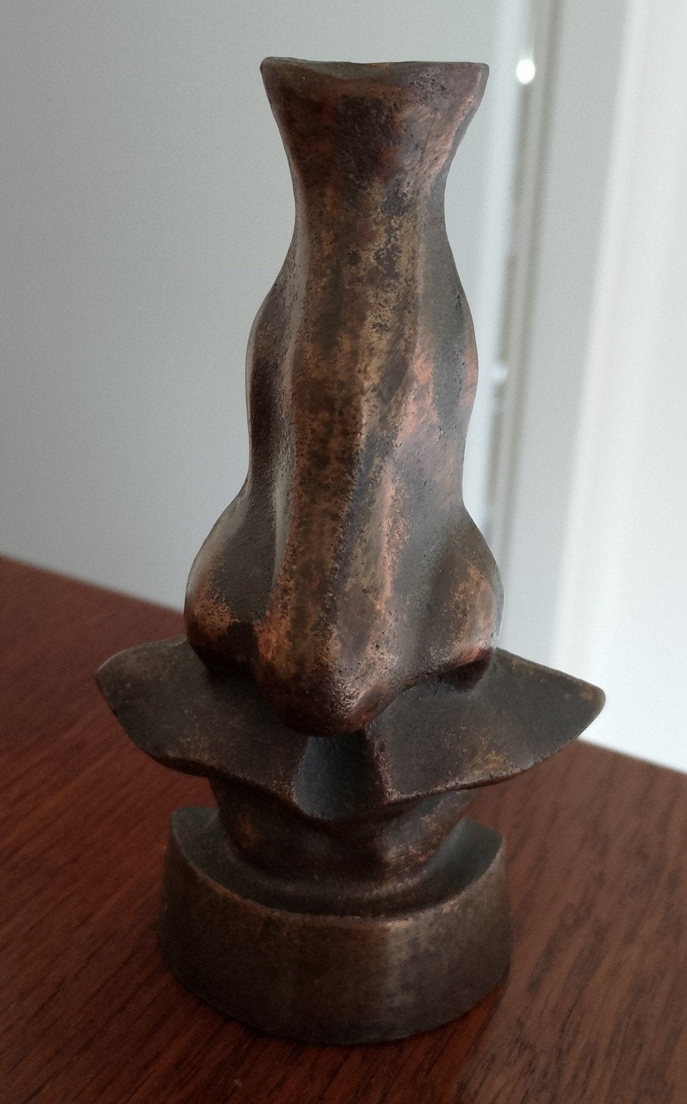 Salvador Dali brilhouder brons, Minder dan 20 cm, Brutalistisch, Ophalen of Verzenden, Brons