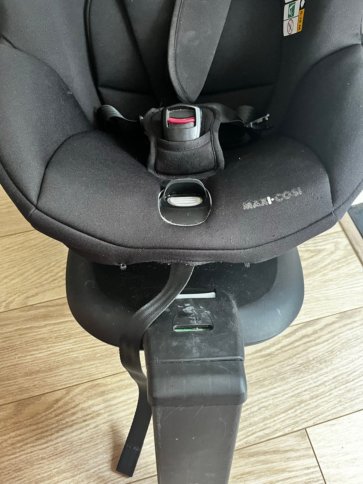 Maxi-Cosi autostoel - Zwart - Zo goed als nieuw, Kinderen en Baby's, Autostoeltjes, Ophalen, 0 t/m 18 kg, Verstelbare rugleuning