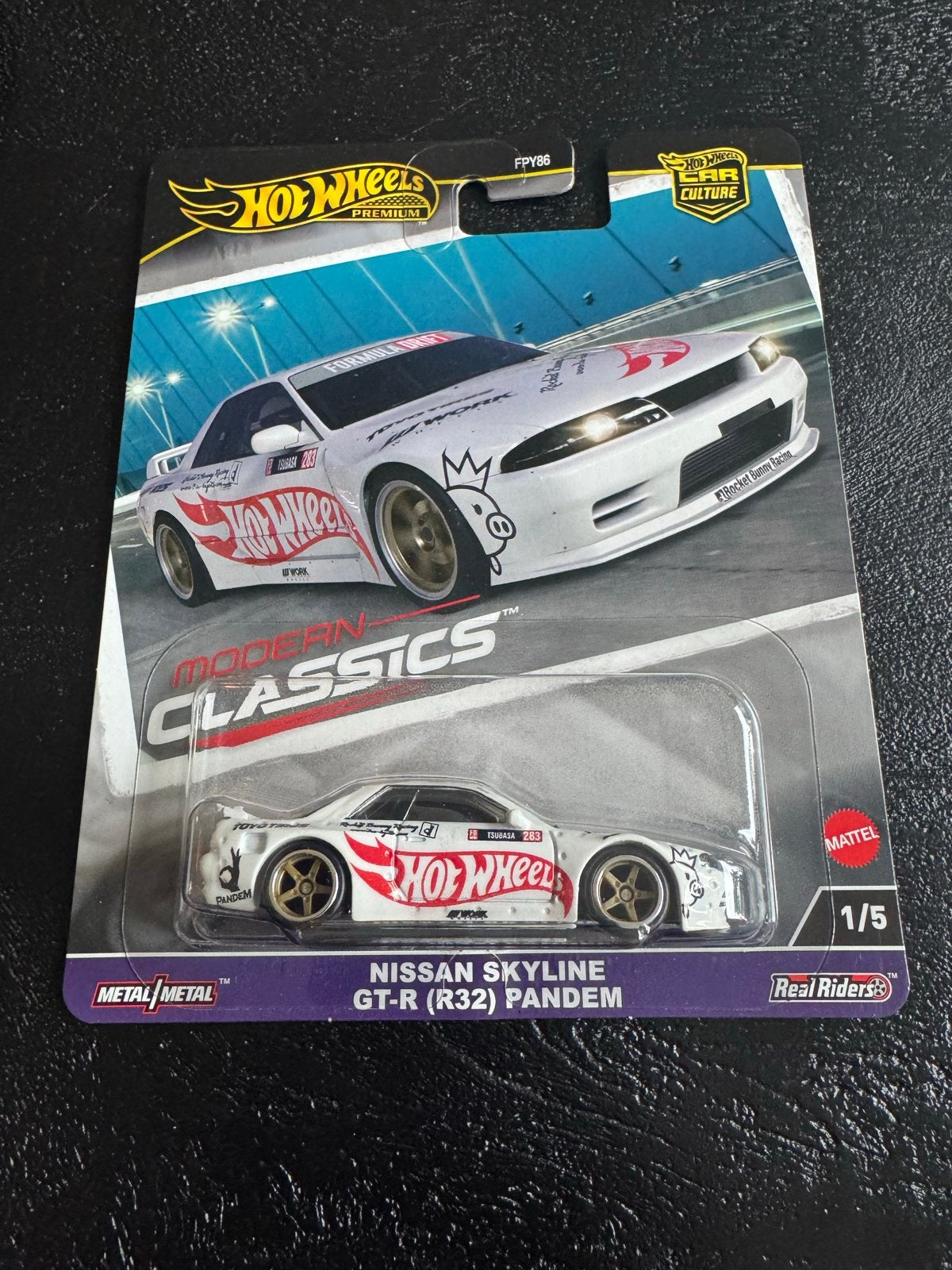 Hot Wheels Premium Nissan Skyline GT-R (R32) Pandem, Ophalen of Verzenden, Nieuw, Auto