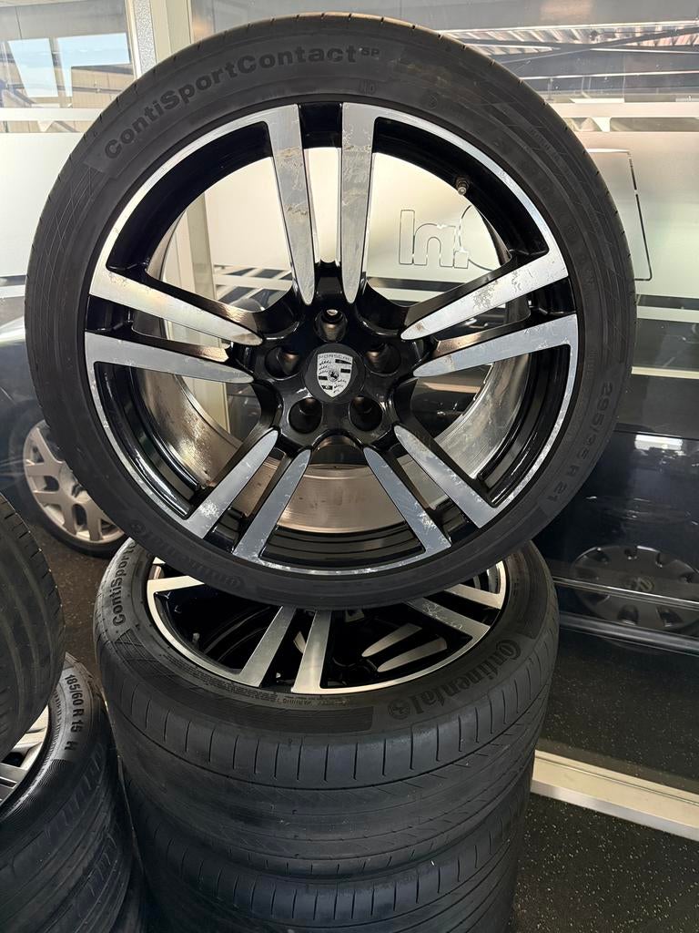 Porsche Cayenne Velgen 21 inch, Ophalen, 21 inch, Zomerbanden, Velg(en)