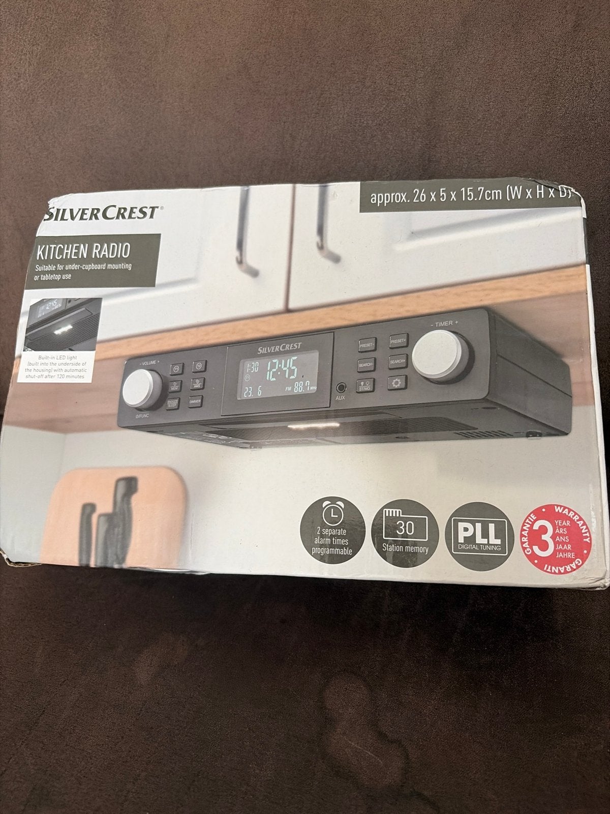 Nieuwe SilverCrest Keukenradio - Nieuw in doos, Ophalen, Nieuw, Radio