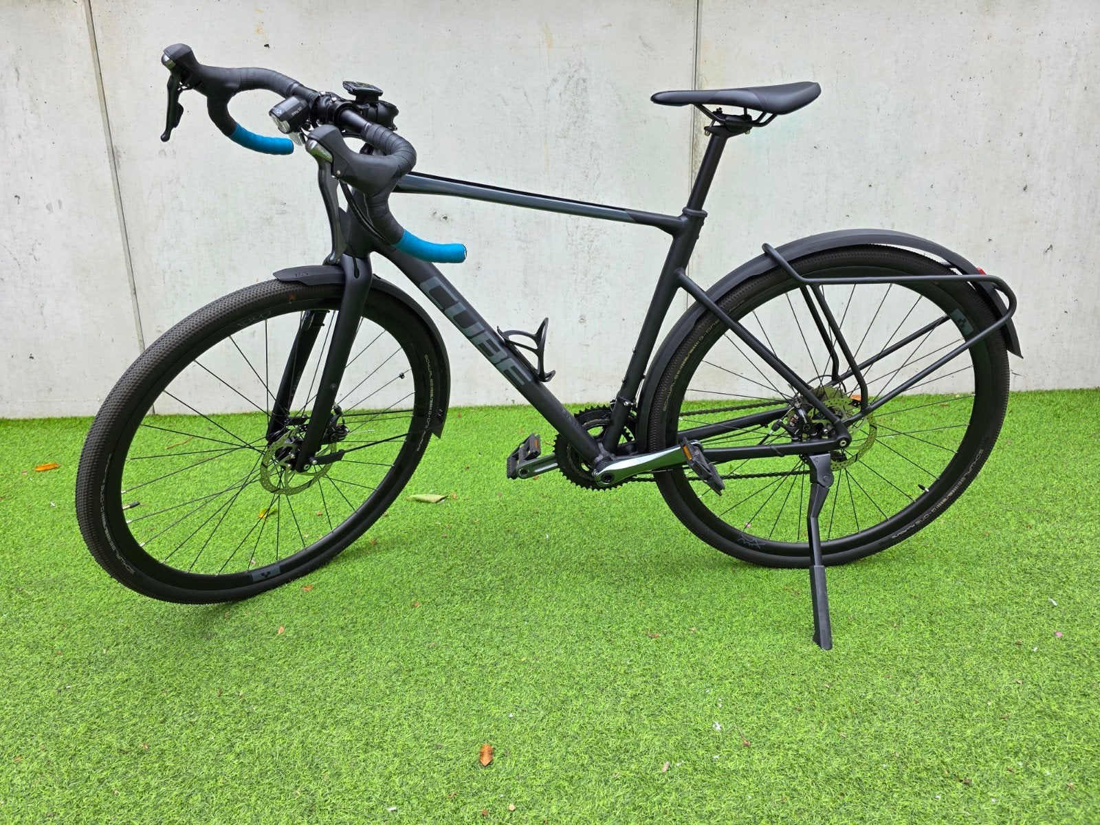 Cube Nuroad Pro Fe Gravel Bike maat M 56cm zwart, 28 inch, Zo goed als nieuw, Meer dan 20 versnellingen, Schijfrem