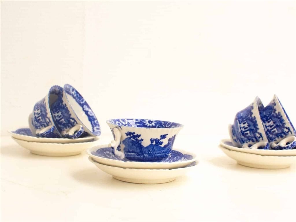 11 delig Royalkentucky kop en schotel 22840