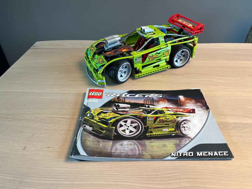 Lego Racers Nitro Menace - 8649, Kinderen en Baby's, Speelgoed | Duplo en Lego, Lego, Compleet, Ophalen of Verzenden, Zo goed als nieuw