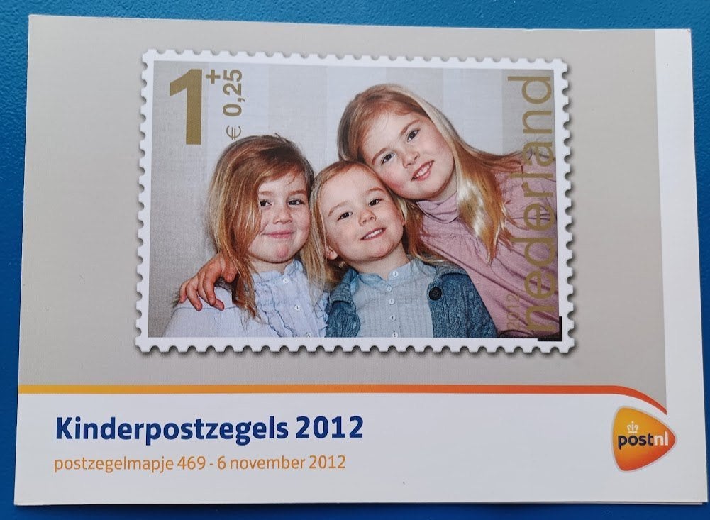 Postzegelmapje 469 - Kinderpostzegels 2012, Postzegels en Munten, Verzenden, Na 1940, Postfris