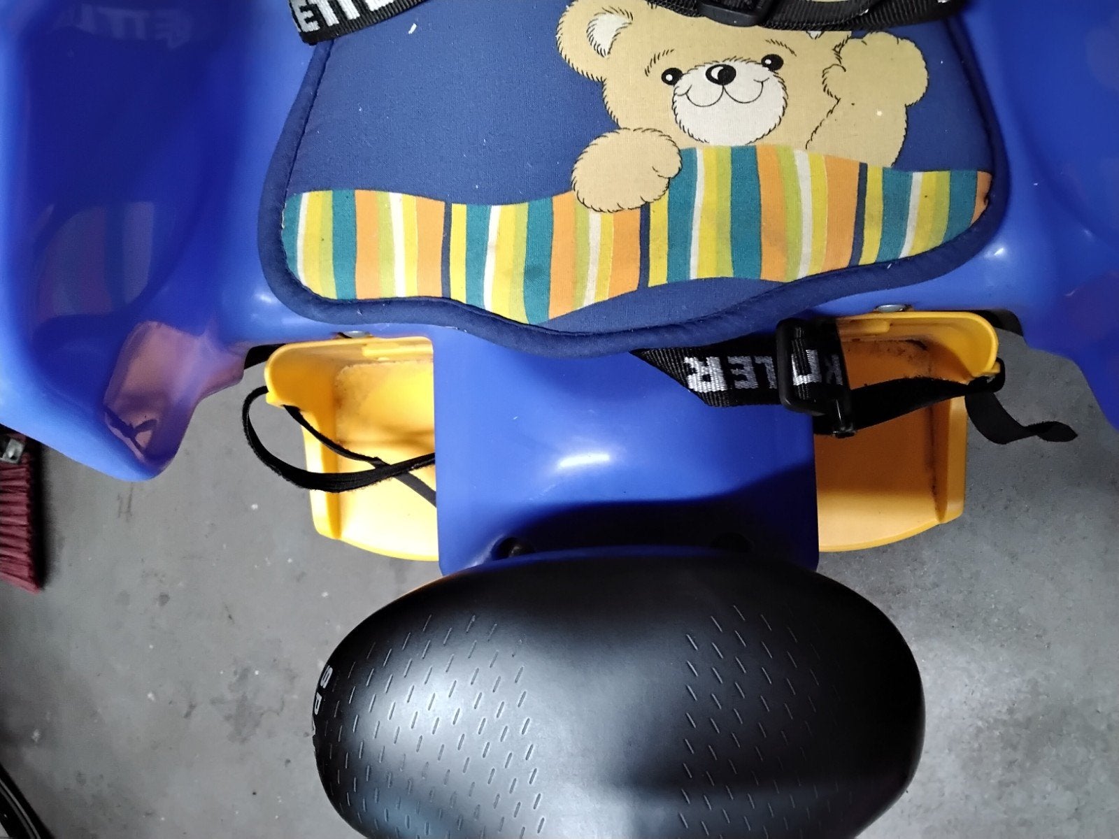 Kettler fietsstoel voor kinderen - achterzitje, Ophalen, Achterzitje, 9 t/m 18 kg, Kettler