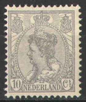Nederland NVPH nr 81 postfris Koningin Wilhelmina 1922, Ophalen of Verzenden, T/m 1940, Postfris