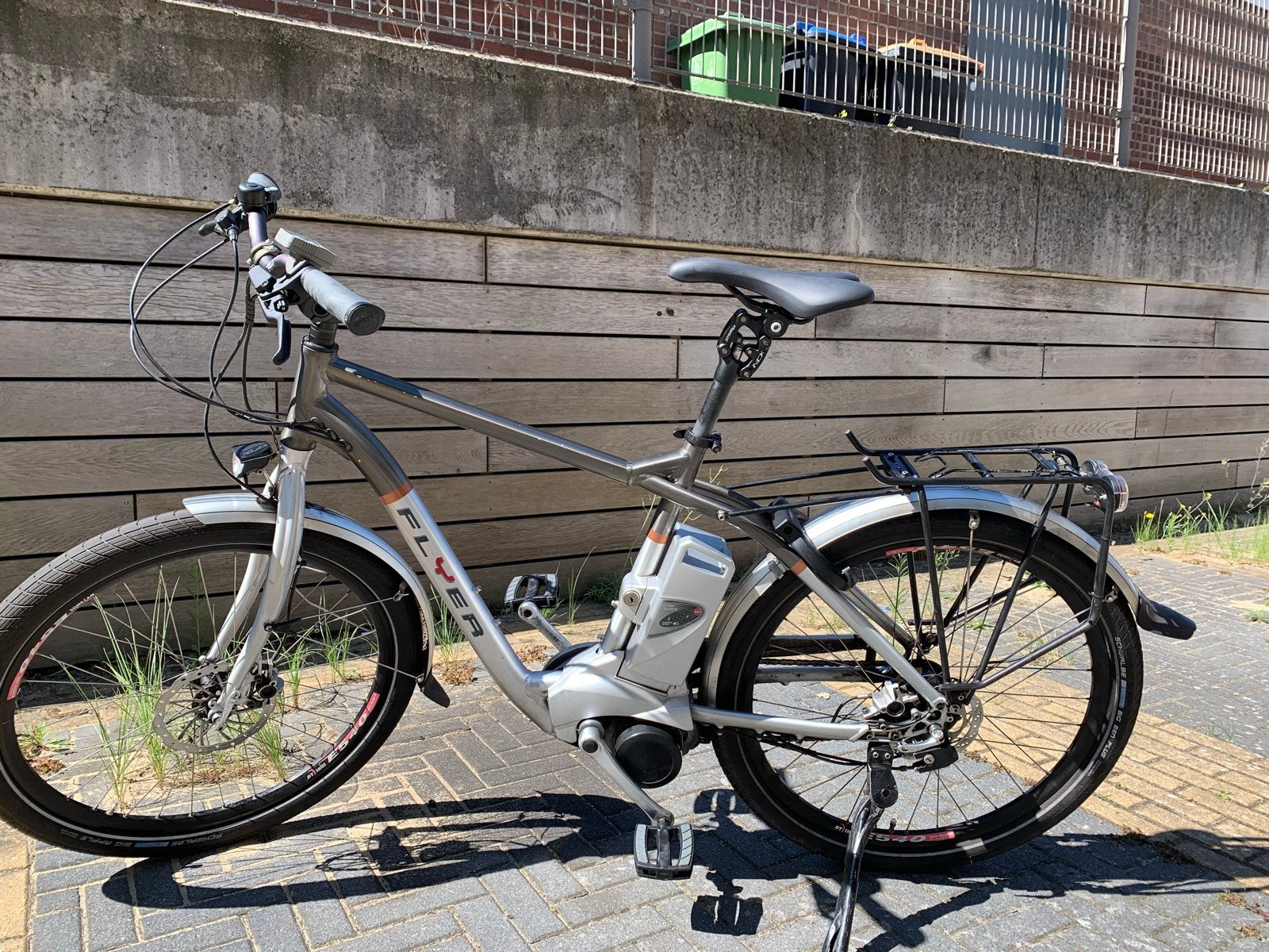 Flyer E-bike met Rohloff ., Gebruikt, 51 tot 55 cm, 30 tot 50 km per accu, Ophalen