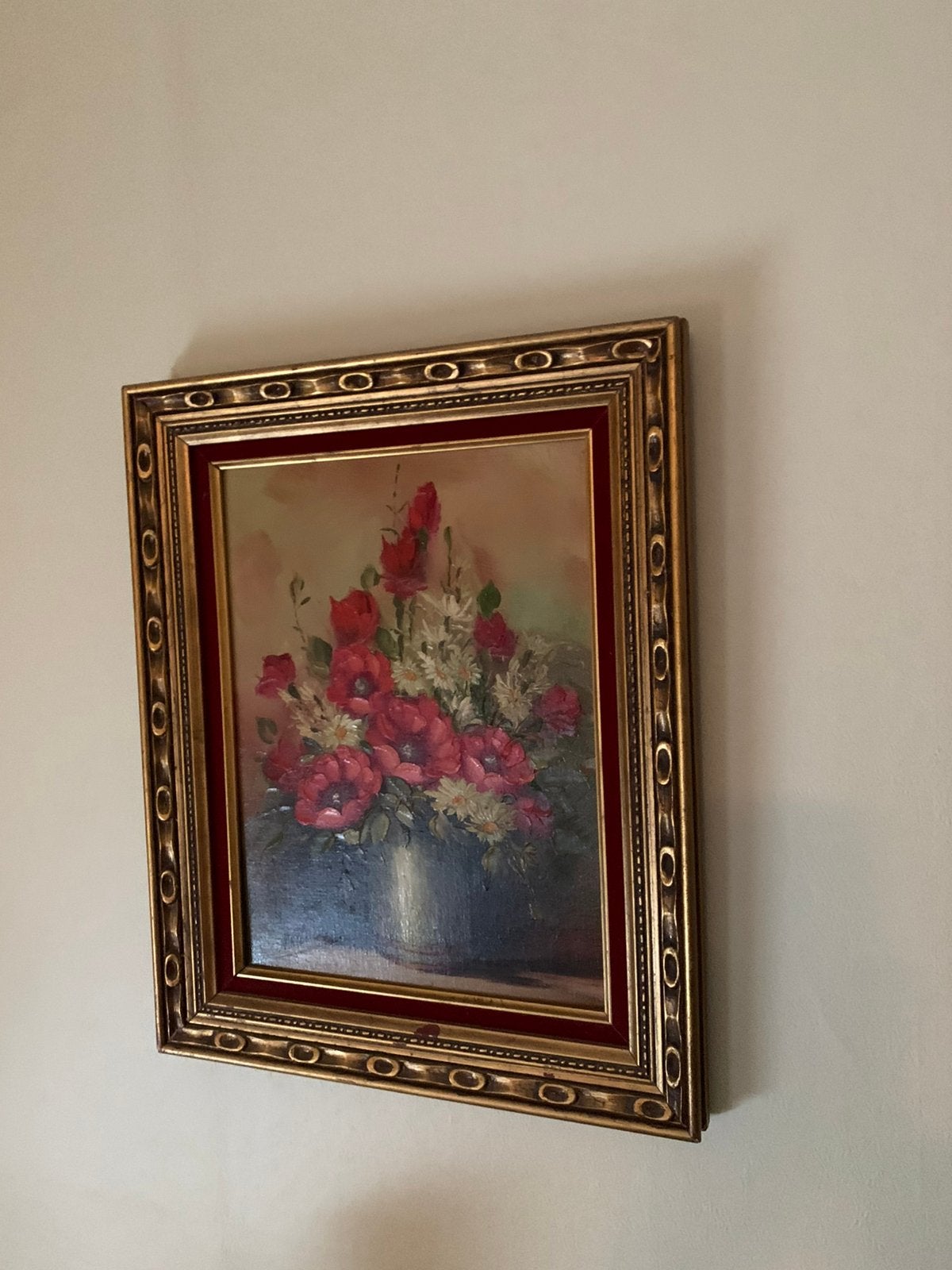 Schilderij stilleven bloemen gesigneerd A. Albers, Antiek en Kunst, Ophalen of Verzenden
