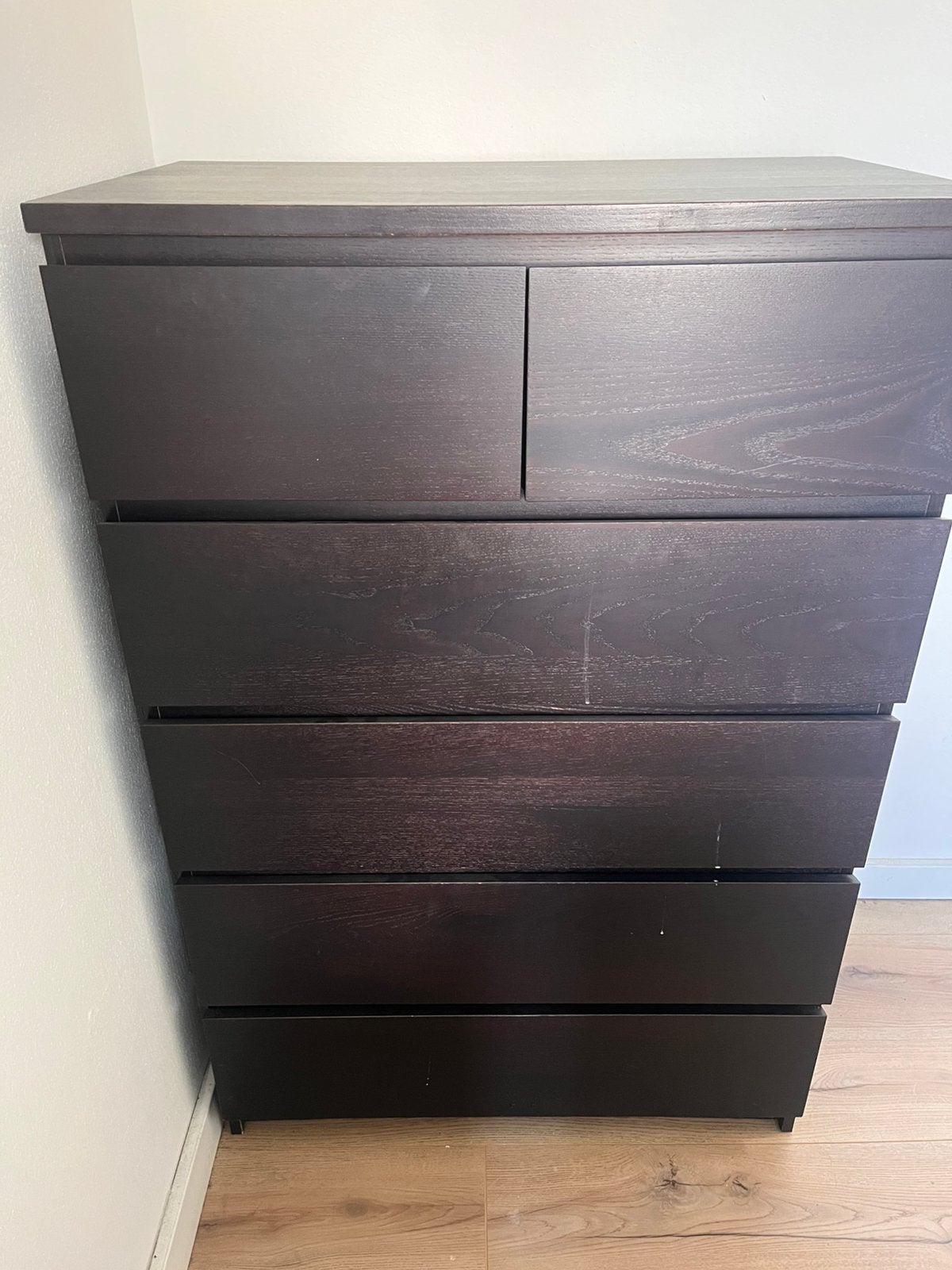 Malm kast Ikea, Ophalen, Gebruikt, 5 laden of meer, 50 tot 100 cm