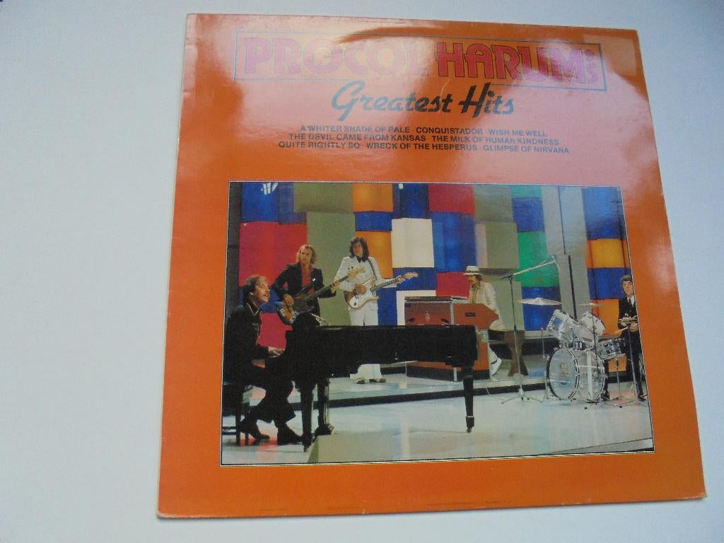 Vinyl Procol Harum greatest hits DISK = PRISTINE (L53), Ophalen, Zo goed als nieuw, 12 inch
