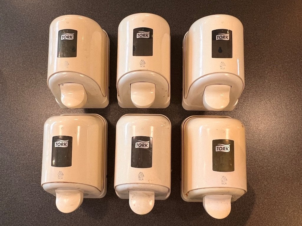 Tork Zeep Dispensers (6x) (mag ook los verkocht worden), Ophalen of Verzenden