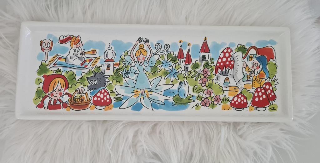 Blond Amsterdam Efteling cakeschaal, Ophalen of Verzenden, Nieuw, Aardewerk, Blond Amsterdam