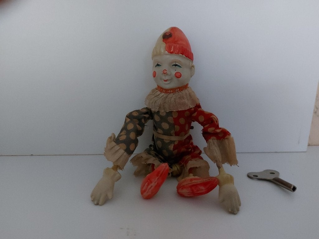 Blikken Koprol Clown, Ophalen of Verzenden