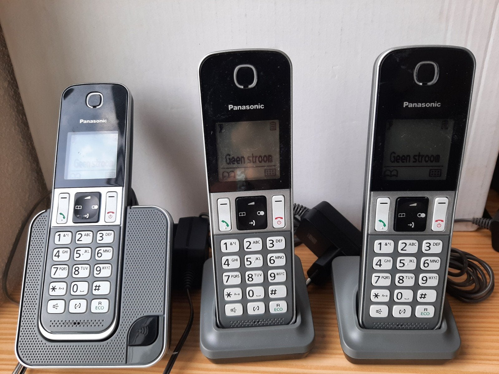 Panasonic KX-TGD313NL Digitale Draadloze Telefoon (Trio), Ophalen of Verzenden, Gebruikt, 3 handsets