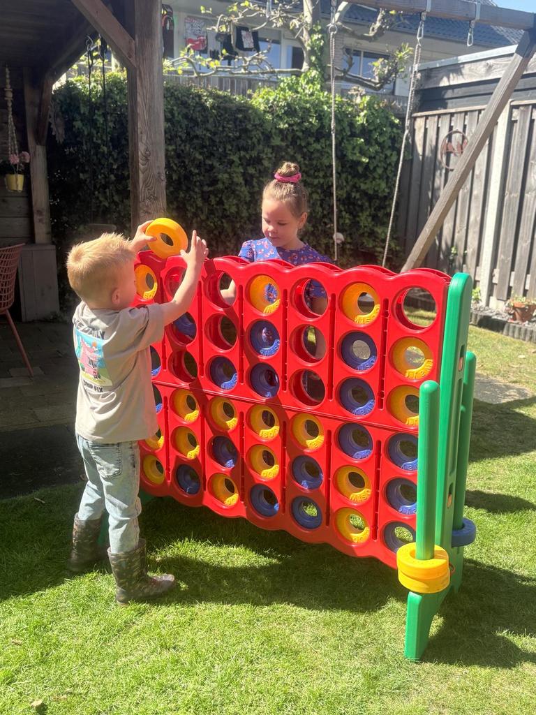 Huur deze 4 op een rij Groot XL - Huur voor kinderfeestjes!, Een of twee spelers, Ophalen, Zo goed als nieuw