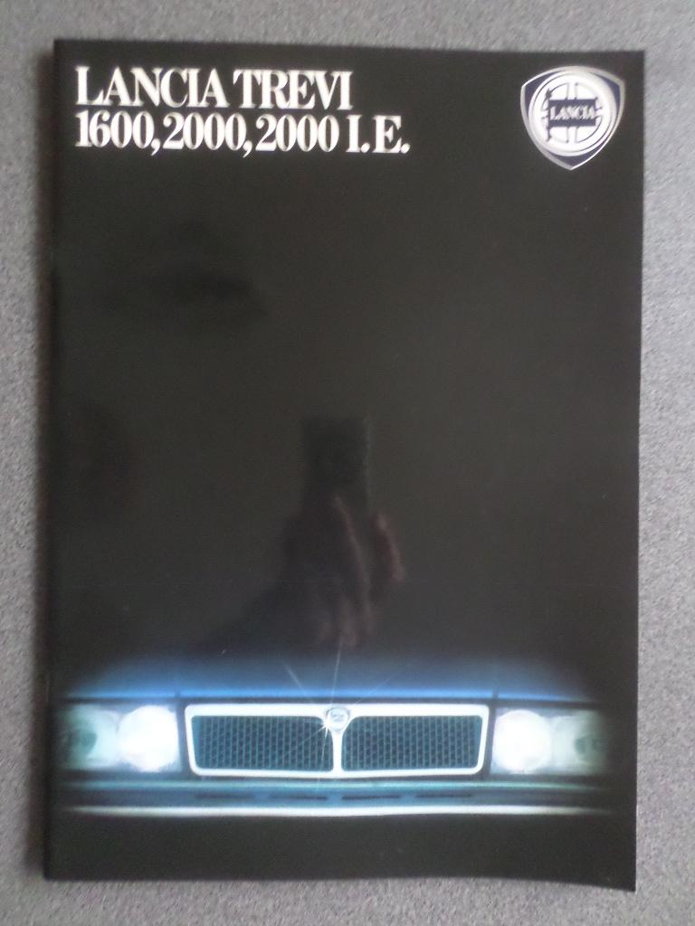 Lancia Trevi 1981 Brochure, Ophalen of Verzenden, Zo goed als nieuw, Overige merken