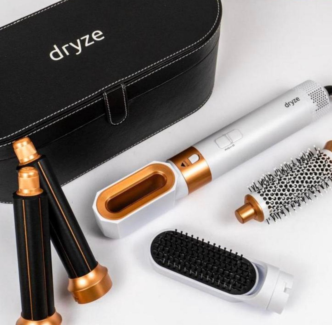 Dryze Airwrap gold edition, Ophalen of Verzenden, Zo goed als nieuw, Krultang of Stijltang