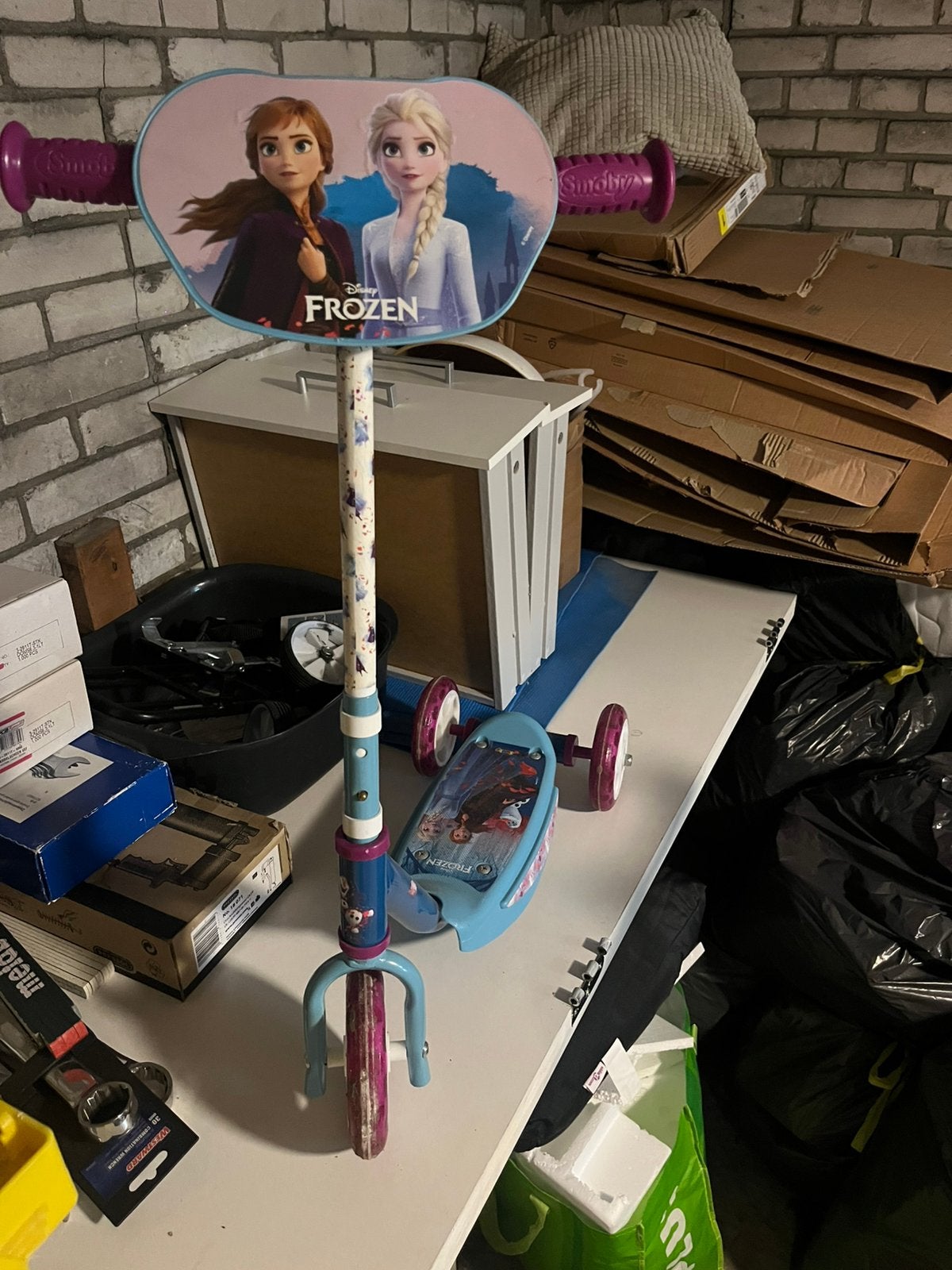 Frozen kinderstep, Ophalen, Zo goed als nieuw, Gewone step