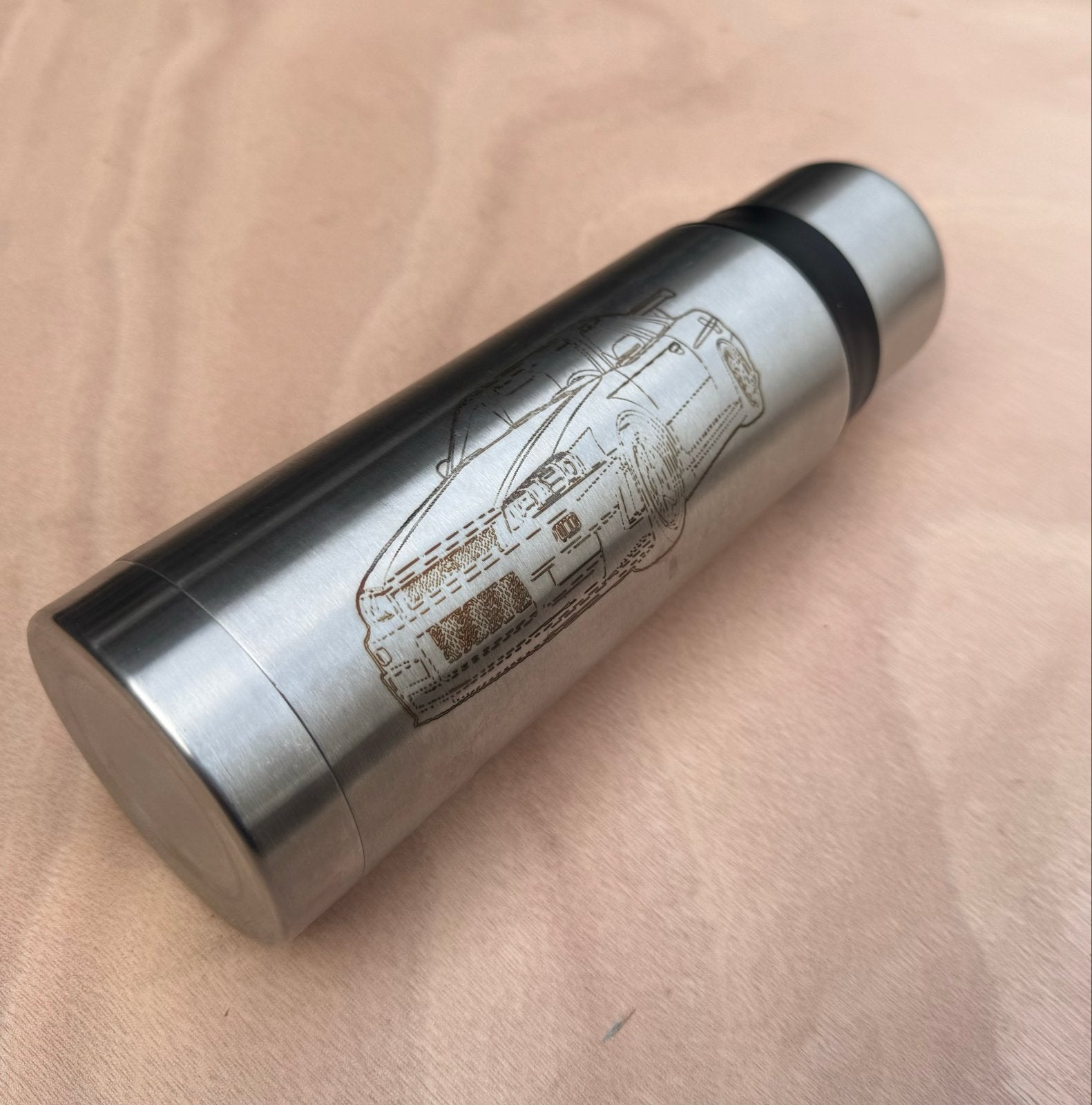 Gepersonaliseerde RVS Thermoskan met Gravure, Overige typen, Gravea, Verzenden, Overige merken