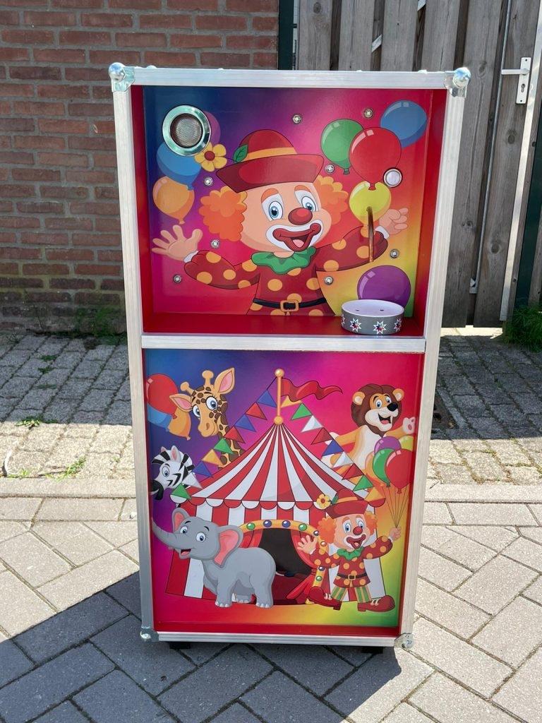 Ranja tap met clown en circus thema te huur, Ophalen, Gebruikt, Verjaardag