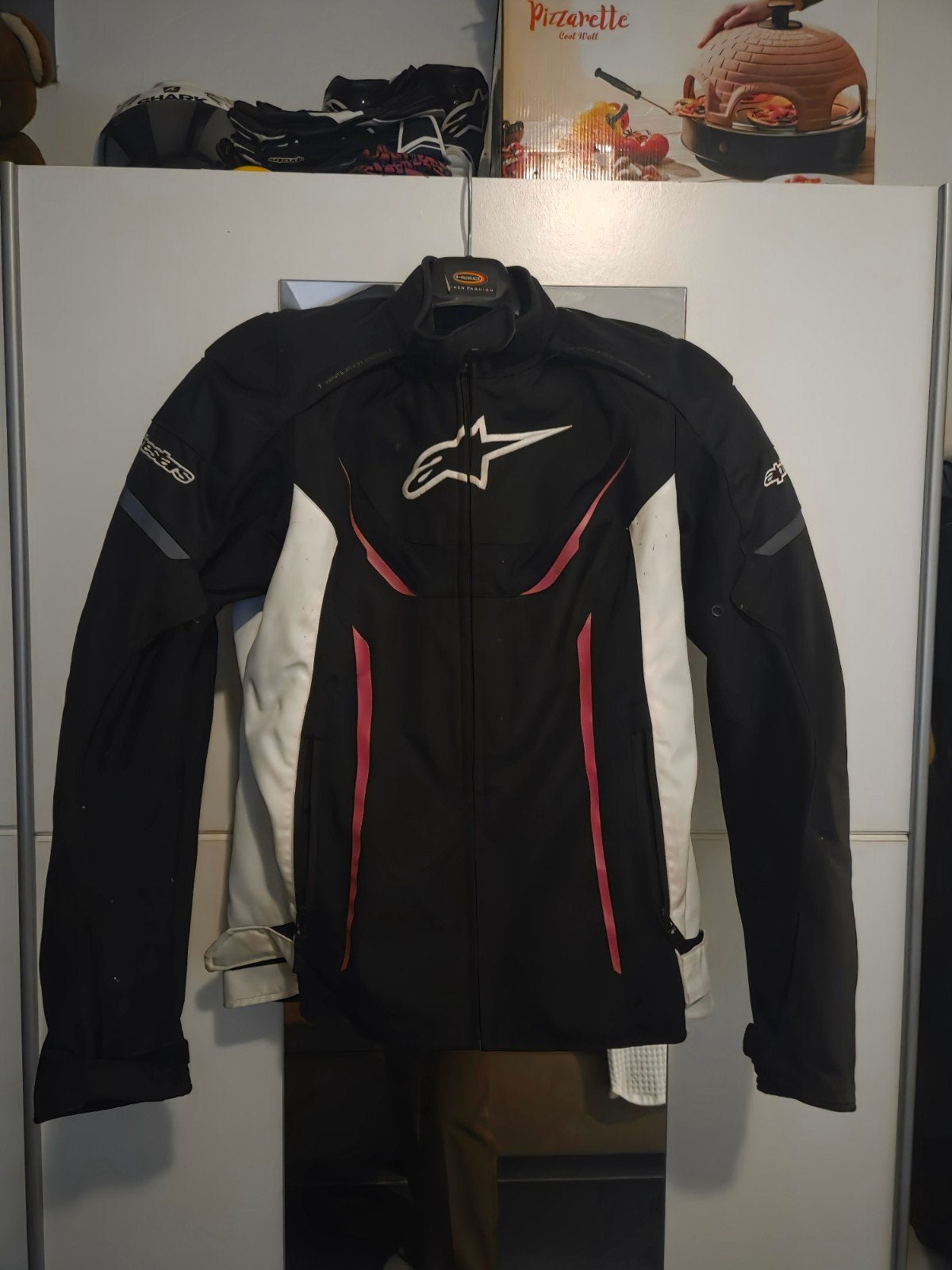 Alpinestars Stella Motorjas Textiel Dames Zwart/Wit/Roze, Motoren, Jas | textiel, Ophalen of Verzenden, Alpinestars, Dames