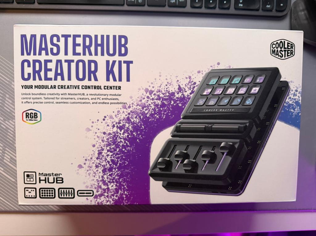 Cooler Master MasterHub Creator Kit Streamdeck, Computers en Software, Overige Computers en Software, Zo goed als nieuw, Ophalen of Verzenden