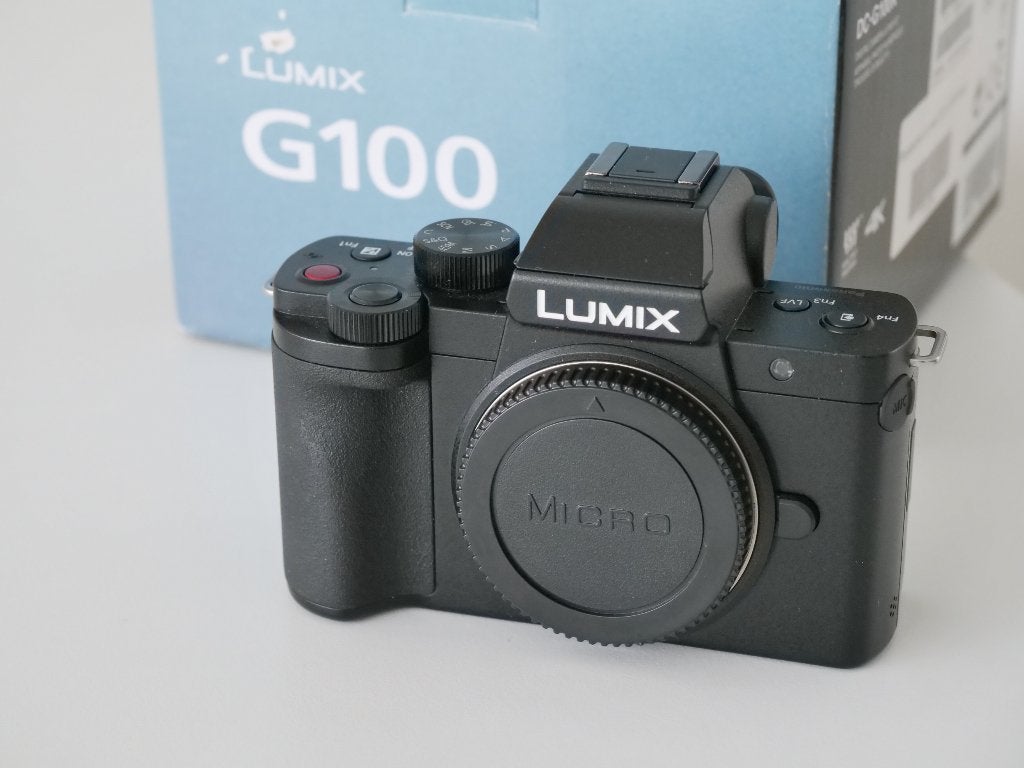 Panasonic Lumix G100 20MP MFT camera, zo goed als nieuw, ovp, Panasonic, Ophalen of Verzenden, Zo goed als nieuw, 20 megapixels
