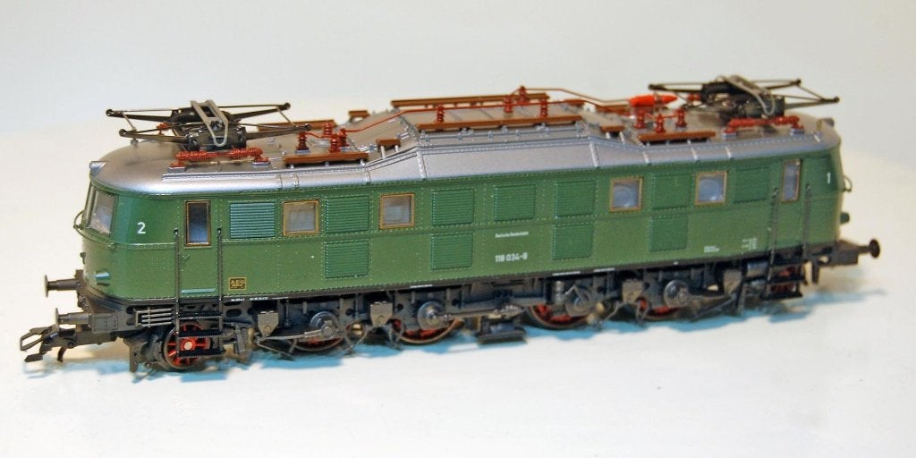 Märklin 3367 DB/DRG Baureihe 118 analoog, Wisselstroom, Gebruikt, Locomotief, Ophalen of Verzenden