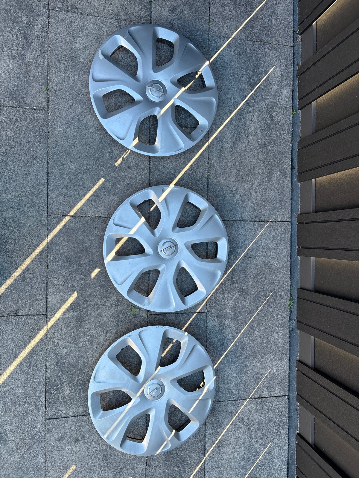 3 wieldoppen 14 inch opel, Auto diversen, Ophalen of Verzenden